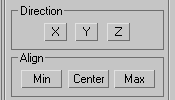 &laquo;Direction&raquo; � &laquo;Align&raquo;