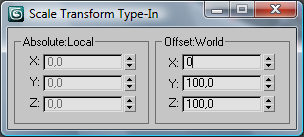 ���� Select and Non-uniform Scale